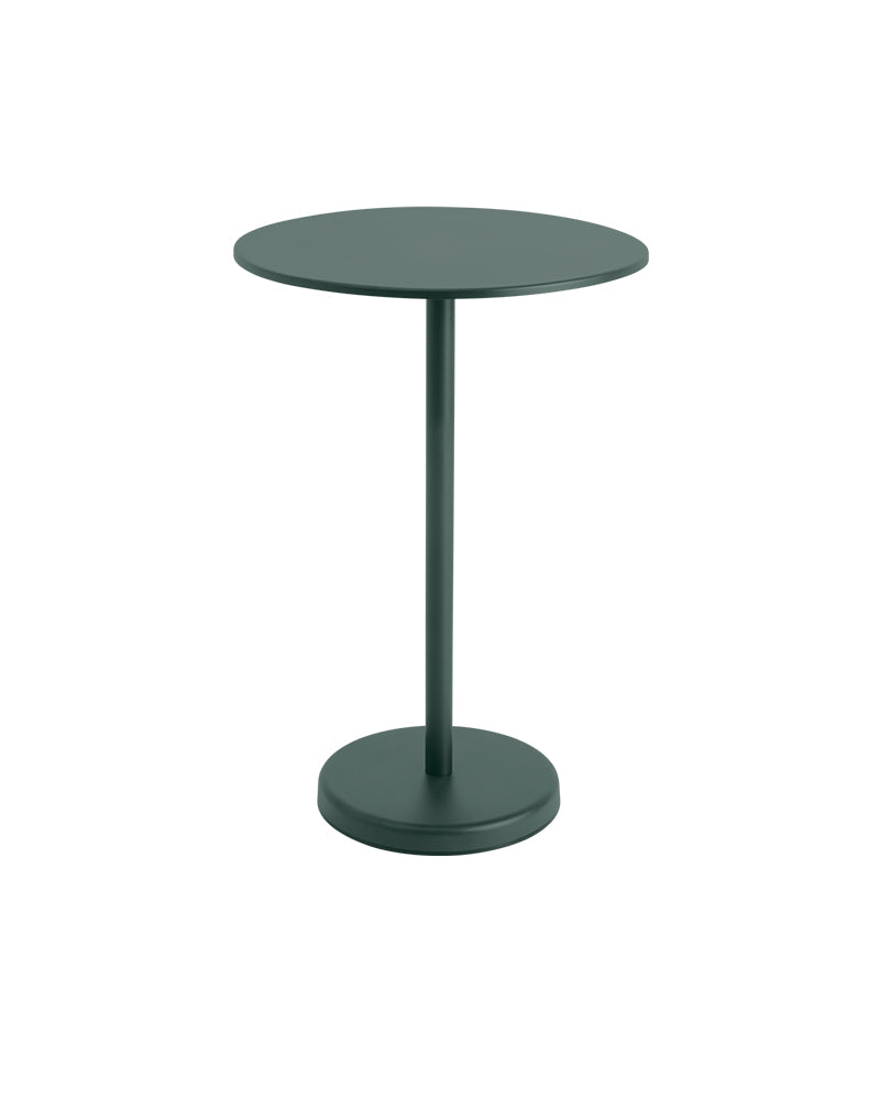 Linear - Dark green bar table - Fits 2-4 people